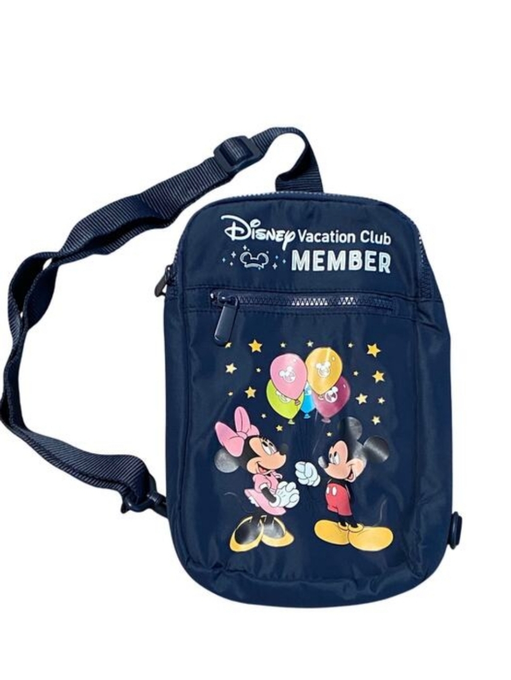 New Disney Vacation Club DVC Member Crossbody Bag 2026 Navy Blue - Picture 2 of 3